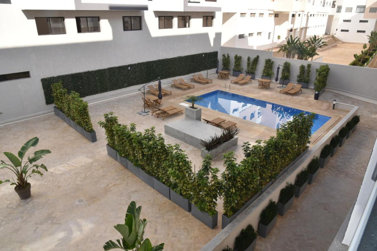 Lovely Apartment With Pool & Gym Kenitra Exterior photo
